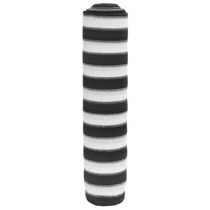 vidaXL Zaunblende Anthrazit und Weiß 1,8x50 m HDPE 195 g/m²