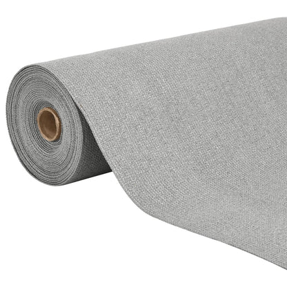 vidaXL Zaunblende Hellgrau 2x10 m HDPE 75 g/m²