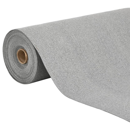 vidaXL Zaunblende Hellgrau 3,6x10 m HDPE 75 g/m²