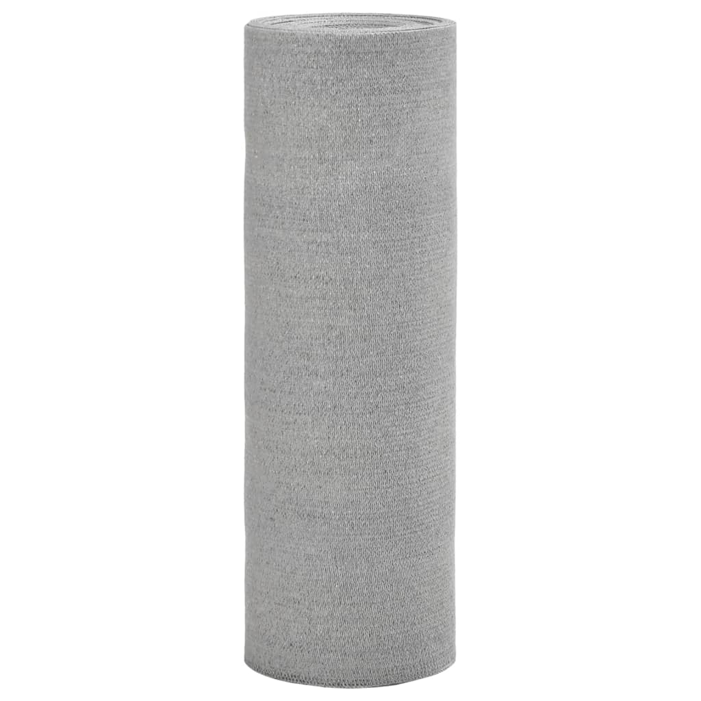 vidaXL Zaunblende Hellgrau 1,8x10 m HDPE 150 g/m²