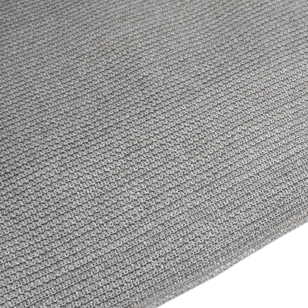 vidaXL Brise-vue Gris clair 1,8x25 m PEHD 195 g/m²