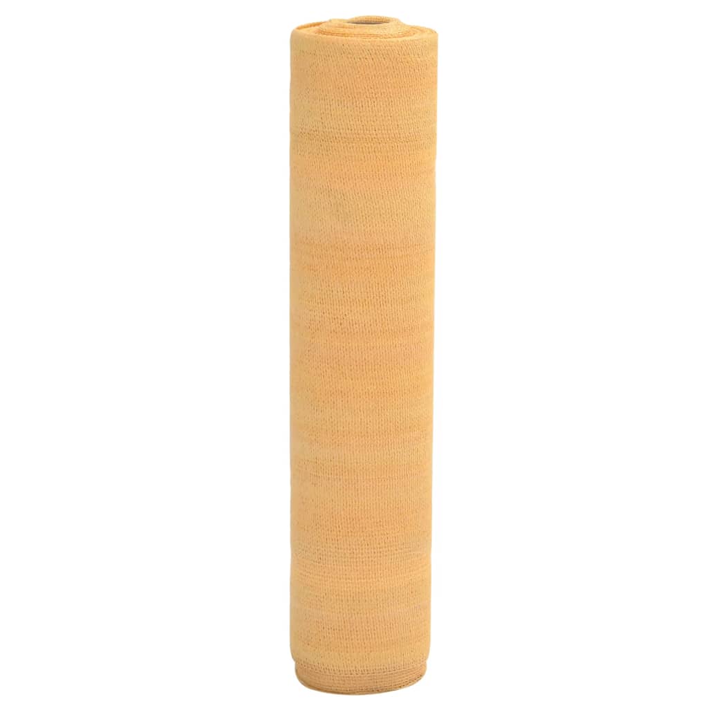 vidaXL Zaunblende Sandfarbe 1x50 m HDPE 75 g/m²