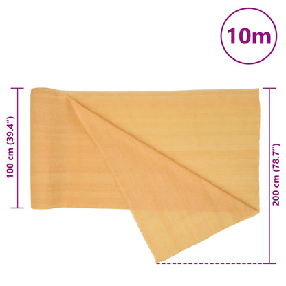 Brise-vue vidaXL couleur sable 2x10 m HDPE 150 g/m²