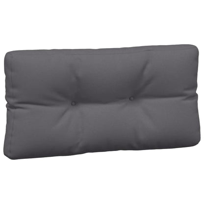 vidaXL Coussins de palette 3 pcs Gris anthracite Tissu