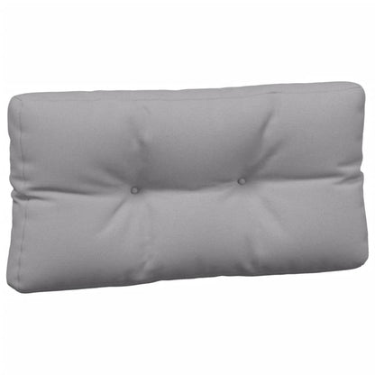vidaXL Coussins de palette 3 pcs Gris Tissu