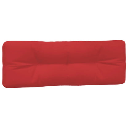 vidaXL Coussins pour palette 3 pcs Rouge Tissu