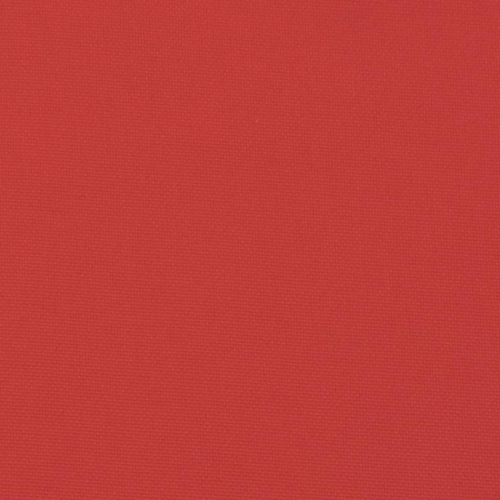 vidaXL Coussins pour palette 3 pcs Rouge Tissu
