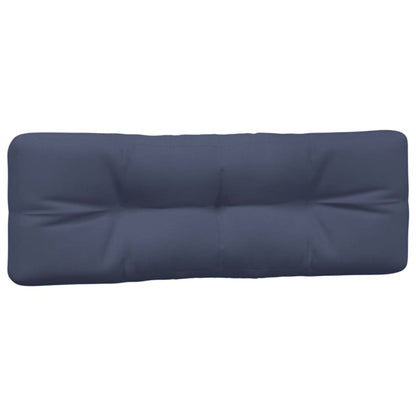 vidaXL Coussins de palette 3 pcs Bleu marine Tissu