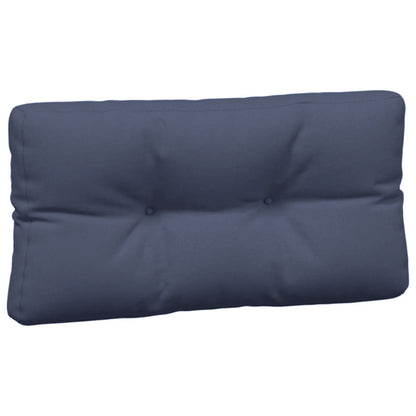 vidaXL Coussins de palette 3 pcs Bleu marine Tissu