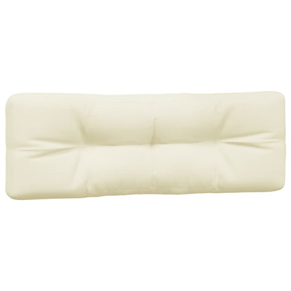 vidaXL Coussins de palette 5 pcs Crème Tissu