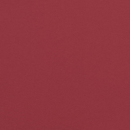 vidaXL Coussins de palette 5 pcs Tissu Rouge bordeaux