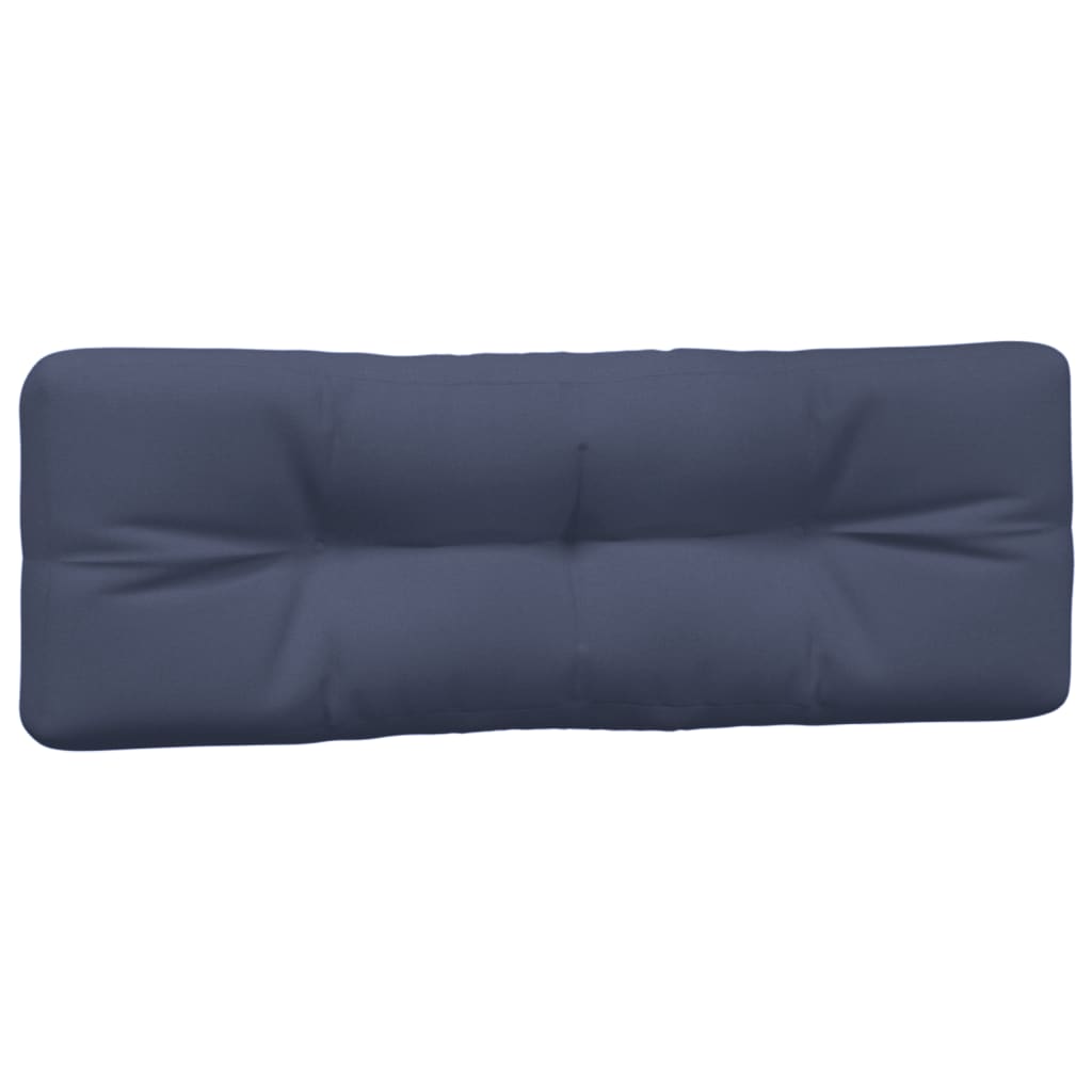 vidaXL Coussins de palette 5 pcs Bleu marine Tissu