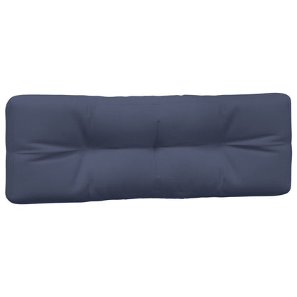 vidaXL Coussins de palette 5 pcs Bleu marine Tissu