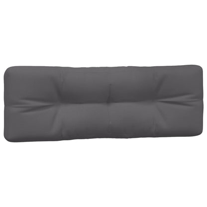 vidaXL Coussins de palette 7 pcs Anthracite Tissu