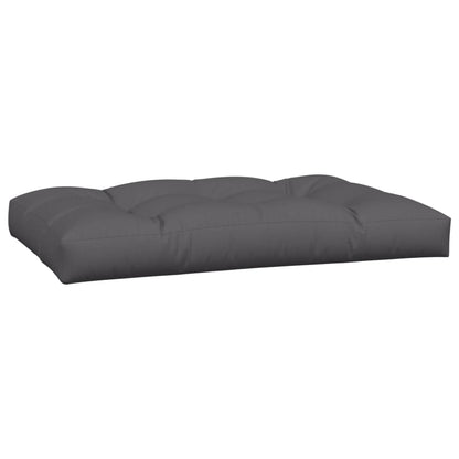 vidaXL Coussins de palette 7 pcs Anthracite Tissu