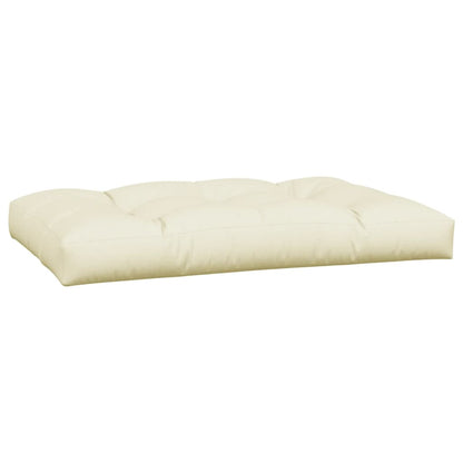 vidaXL Coussins de palette 7 pcs Crème Tissu
