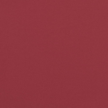 vidaXL Coussins de palette 7 pcs Rouge bordeaux Tissu