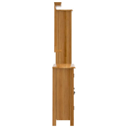 vidaXL Ensemble de 4 meubles de salle de bain en pin massif