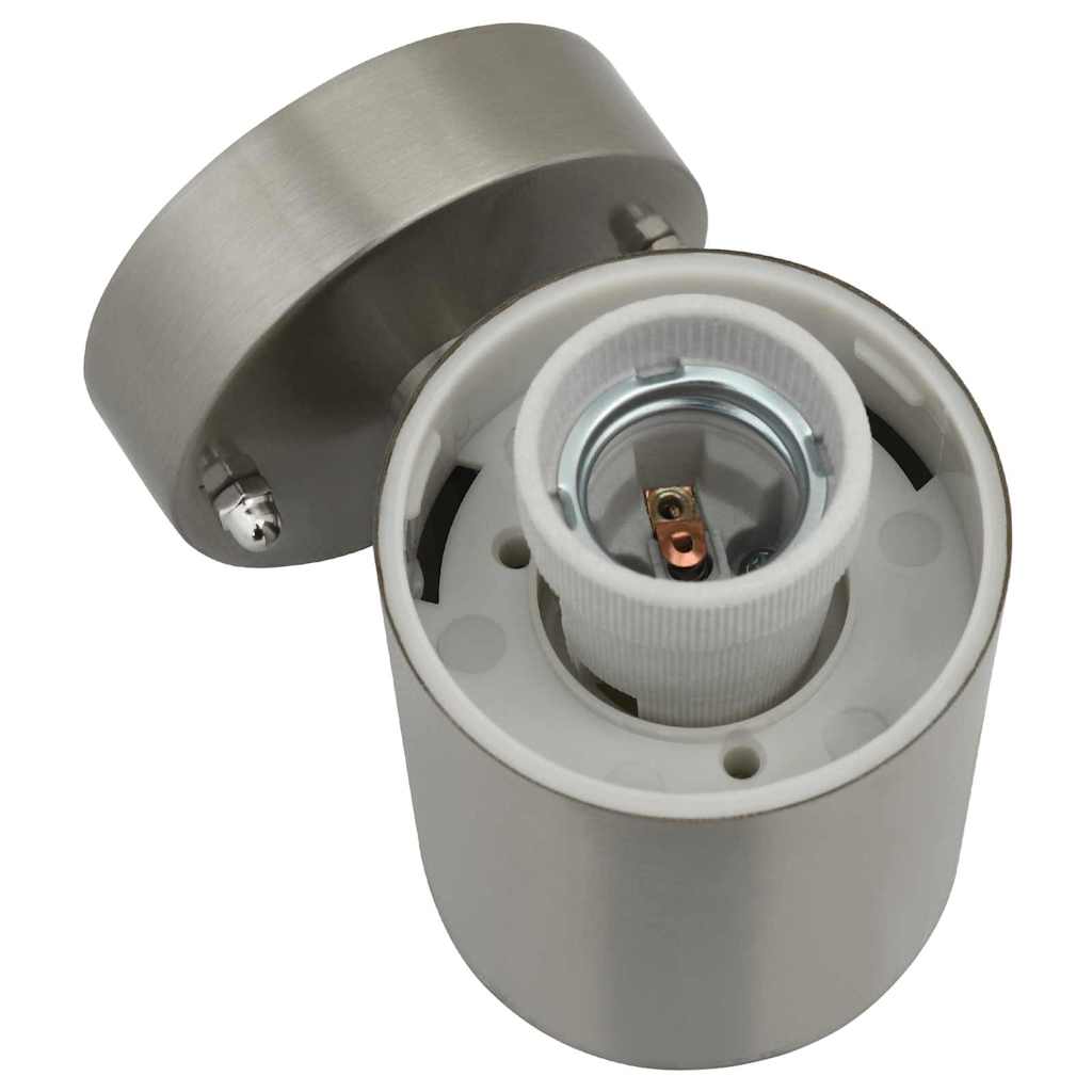 Außenwandleuchte 2 pcs Silber 12 x 8,5 x 27 cm