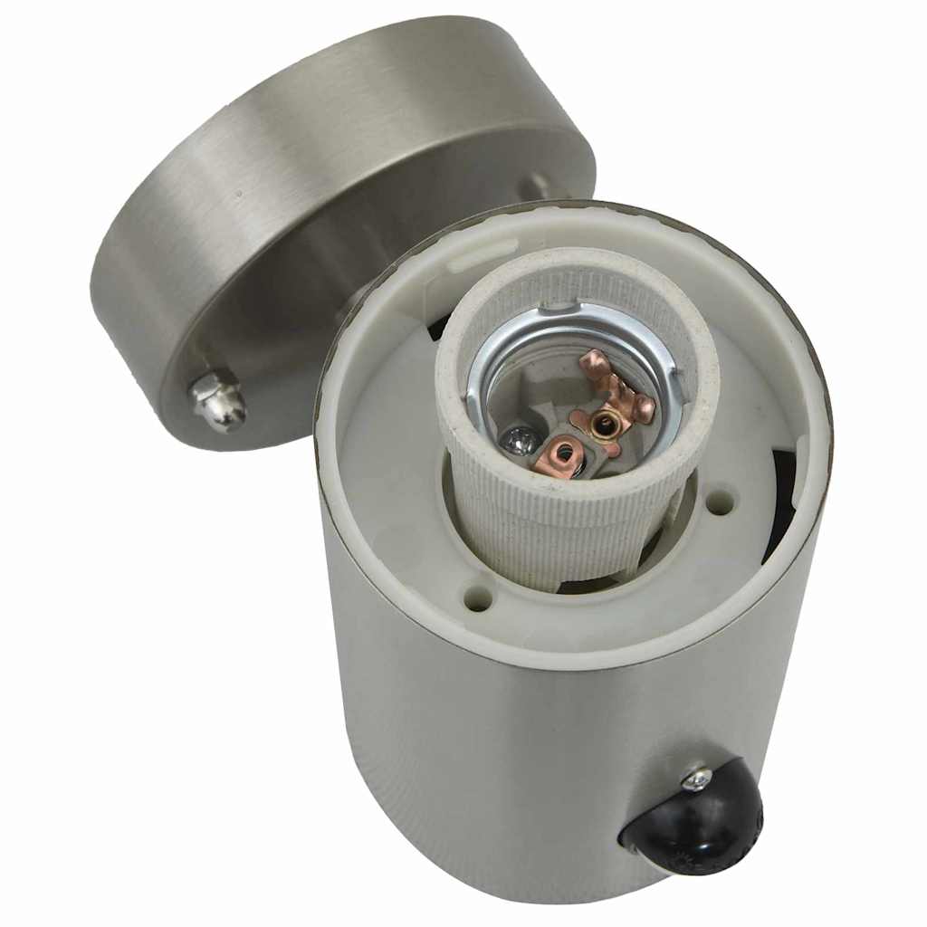 Außenwandleuchte 2 pcs Silber 12 x 8,5 x 29 cm