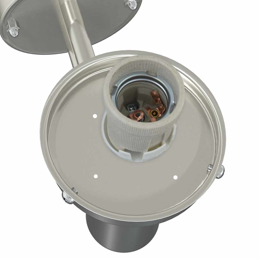 Außenwandleuchte 2 pcs Silber 28 x 25 x 38 cm