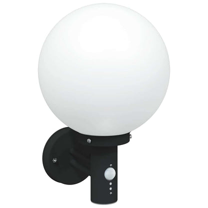 Außenwandleuchte 2 pcs Schwarz 28 x 25 x 38 cm