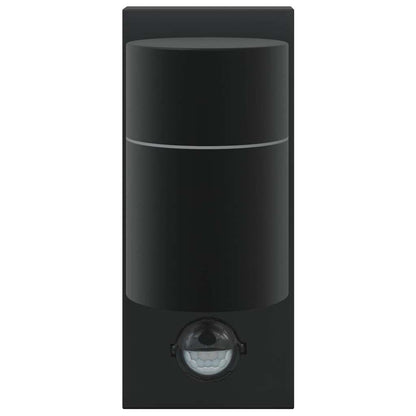 Außenwandleuchte 2 pcs Schwarz 6,5 x 10,5 x 16 cm