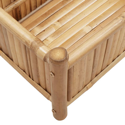 vidaXL Pflanzkübel 100x30x25 cm Bambus