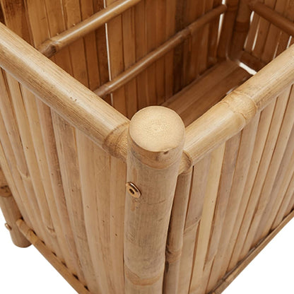 vidaXL Pflanzkübel 50x30x50 cm Bambus