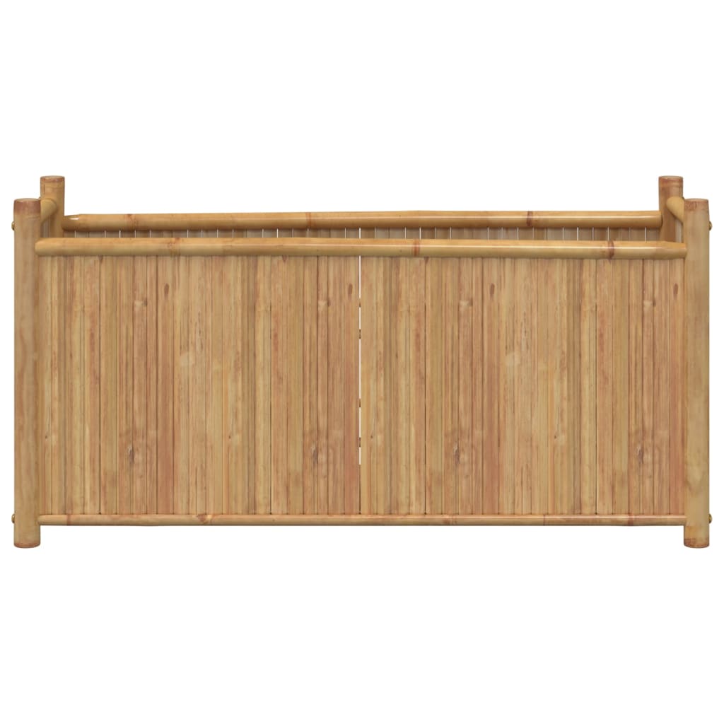 vidaXL Pflanzkübel 100x30x50 cm Bambus