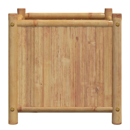 vidaXL Pflanzkübel 50x50x50 cm Bambus