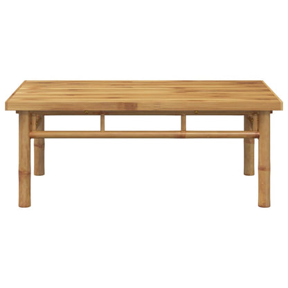 vidaXL Table basse 90x50x35 cm Bambou