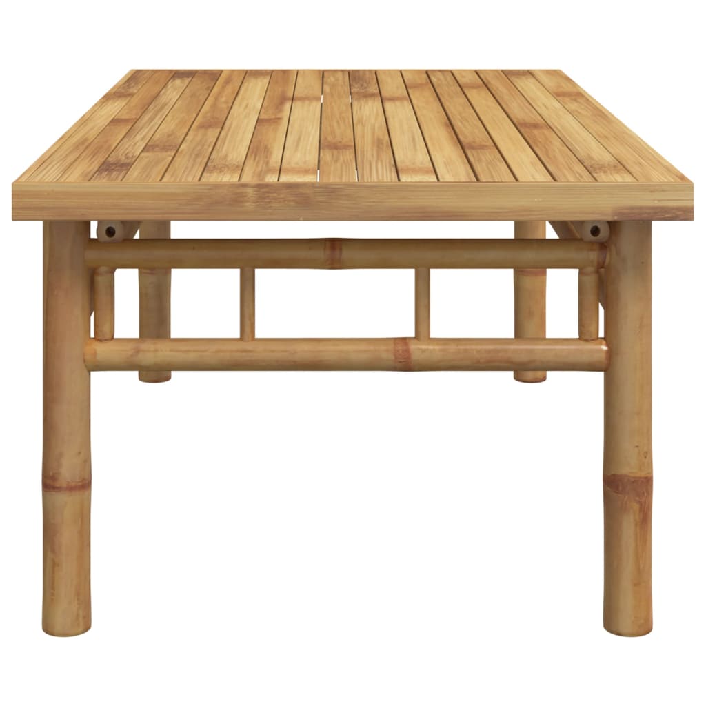 vidaXL Table basse 90x50x35 cm Bambou