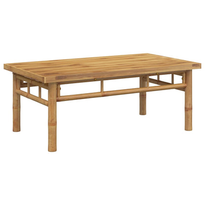 vidaXL Table basse 90x50x35 cm Bambou