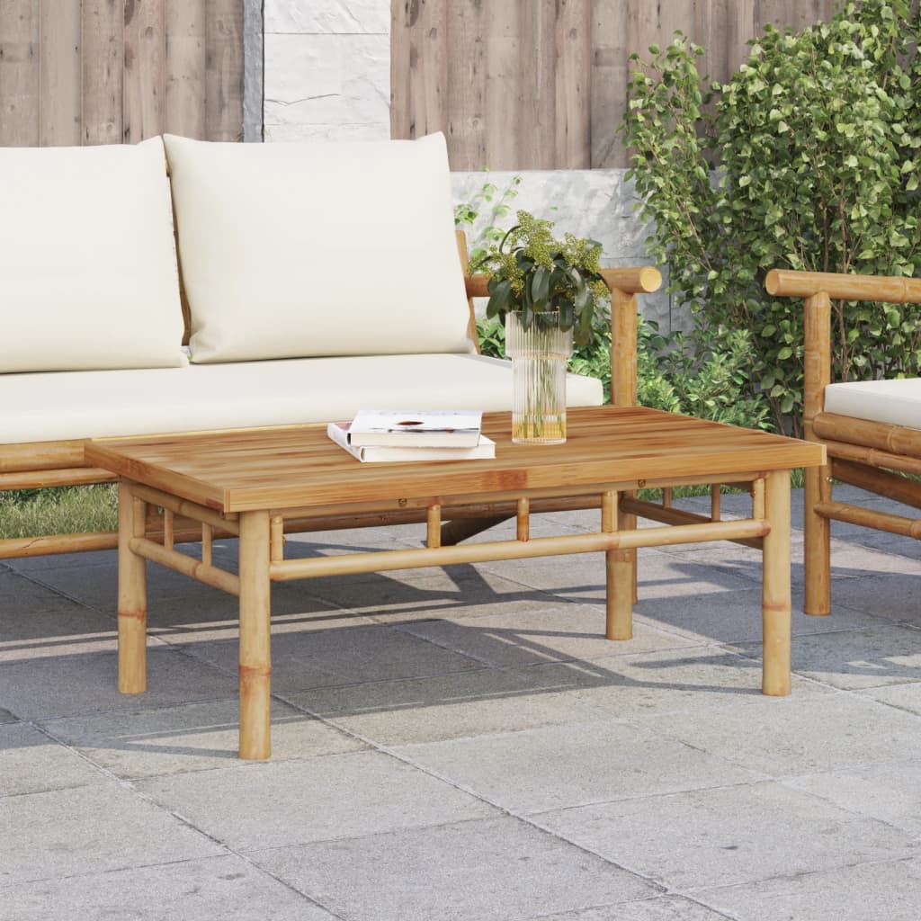 vidaXL Table basse 90x50x35 cm Bambou
