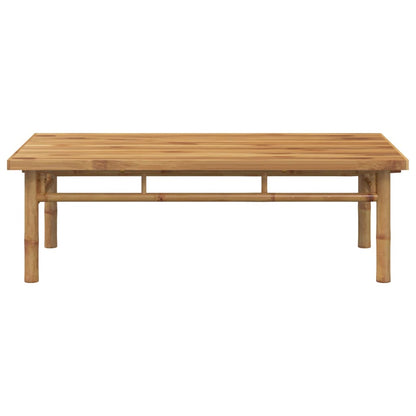 vidaXL Table basse 110x55x35 cm Bambou