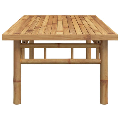vidaXL Table basse 110x55x35 cm Bambou