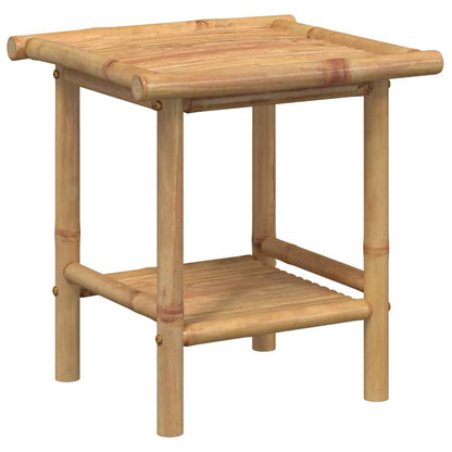 vidaXL Couchtisch 45x45x45 cm Bambus