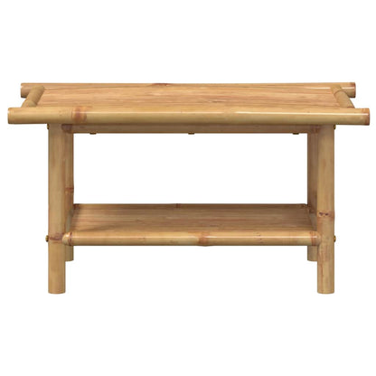 vidaXL Table basse 70x40x35 cm Bambou