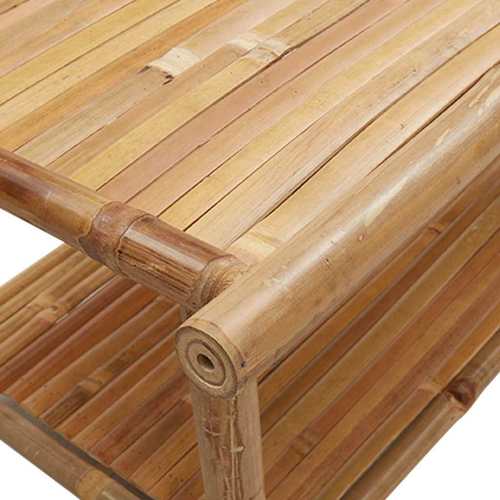 vidaXL Table basse 70x40x35 cm Bambou