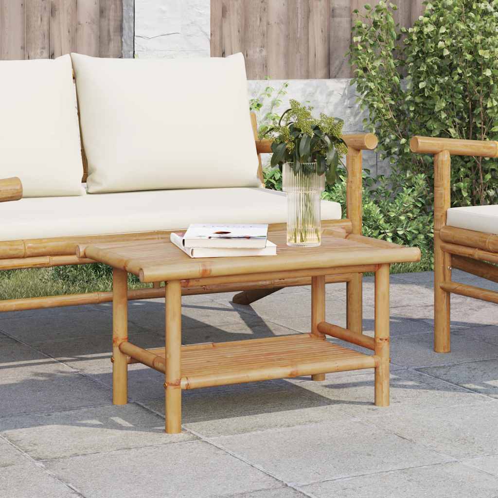 vidaXL Table basse 70x40x35 cm Bambou
