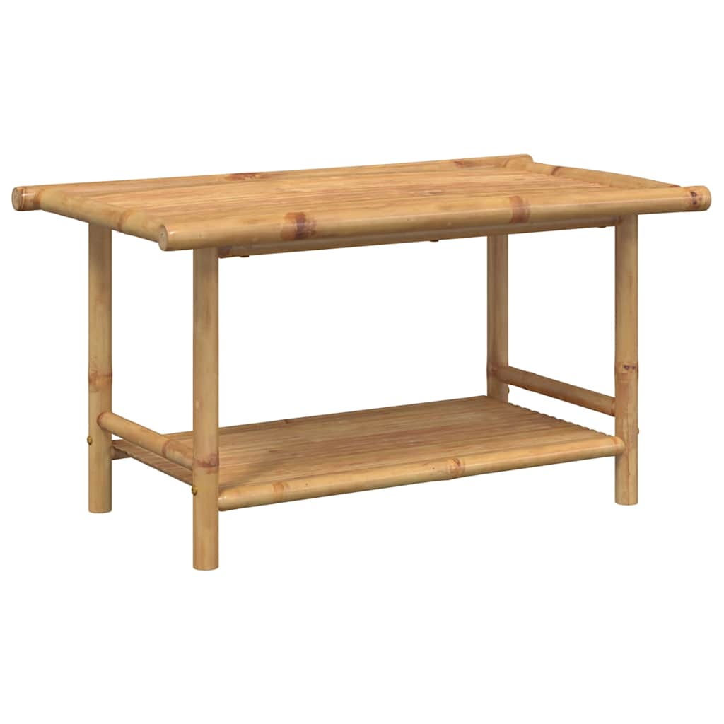 vidaXL Couchtisch 90x50x45 cm Bambus