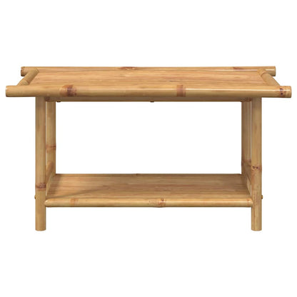 vidaXL Couchtisch 90x50x45 cm Bambus