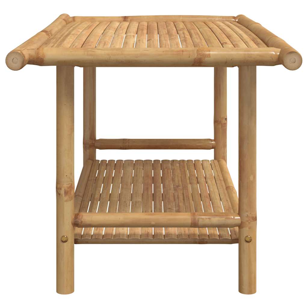 vidaXL Couchtisch 90x50x45 cm Bambus