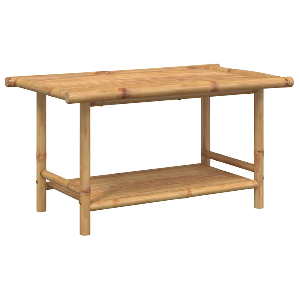 vidaXL Couchtisch 90x50x45 cm Bambus