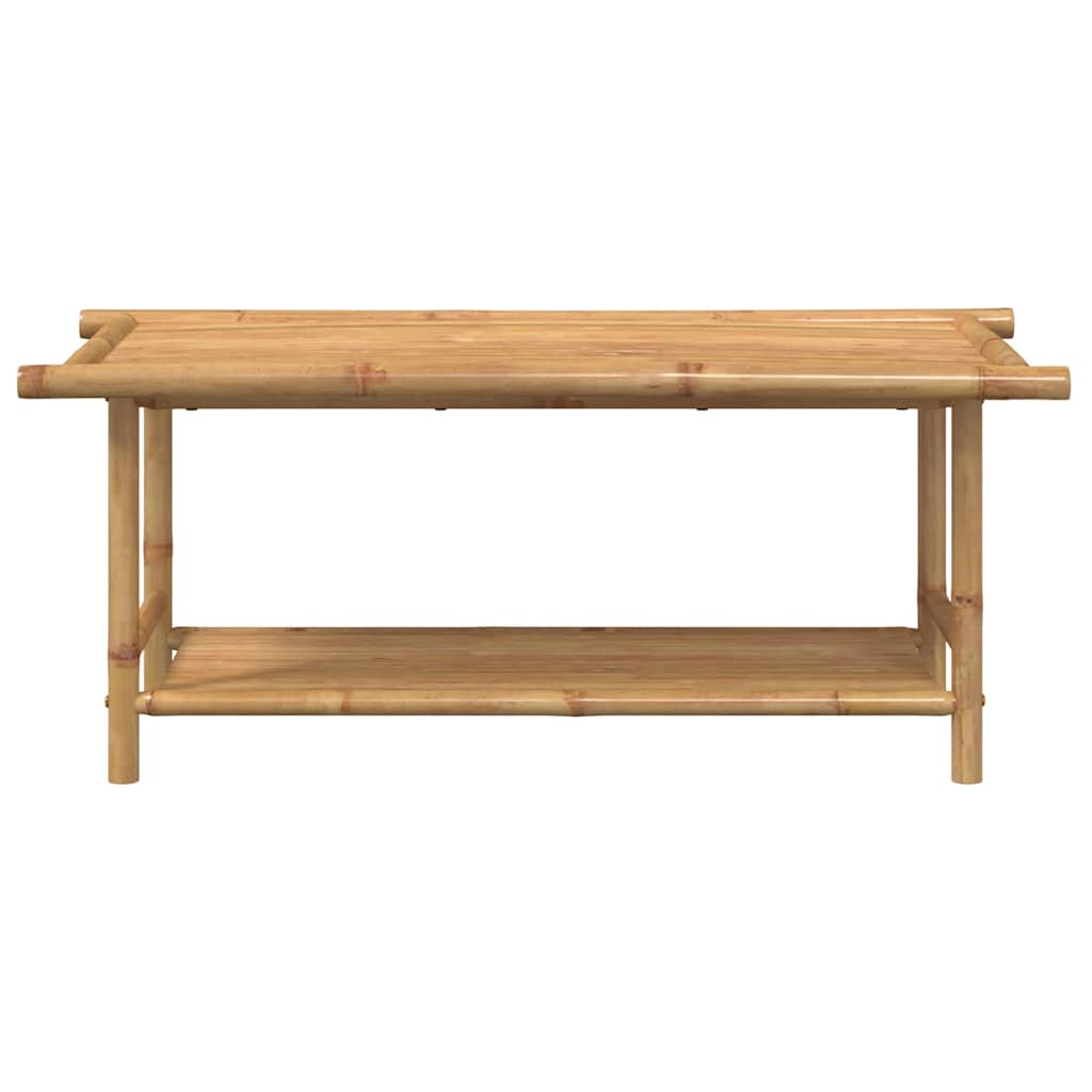 vidaXL Table basse 110x55x45 cm Bambou