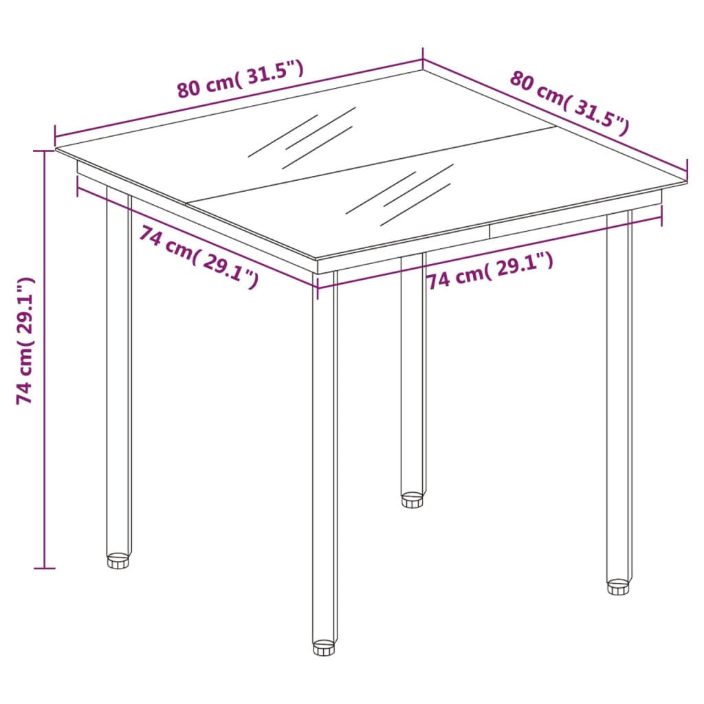 vidaXL Ensemble repas de jardin 5 pcs avec coussins résine tressée marron