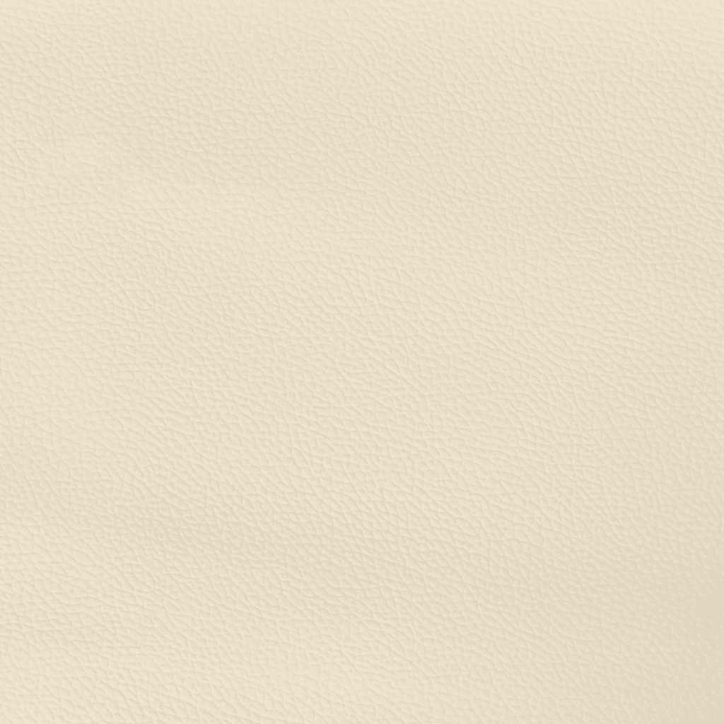 vidaXL Cadre de lit sans matelas crème 120x190 cm similicuir