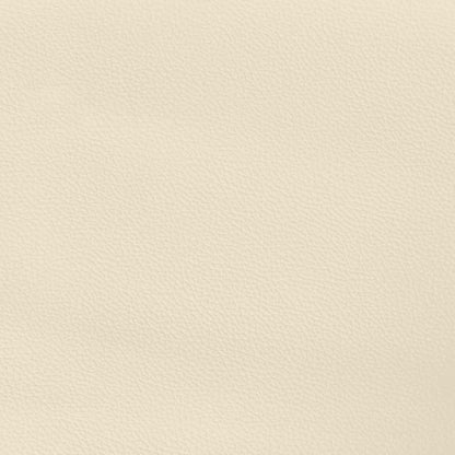 vidaXL Cadre de lit sans matelas crème 120x190 cm similicuir