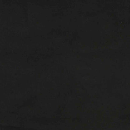 Boxspringbett mit Matratze Schwarz 120x190 cm Samt